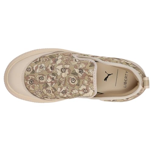 PUMA Womens Suede Mayu Liberty Floral Slip On Sneakers Shoes Casual - Beige4