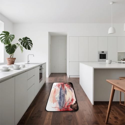 Tapis de cuisine japonais doux et absorbant 183 cm pour maison zen - 3