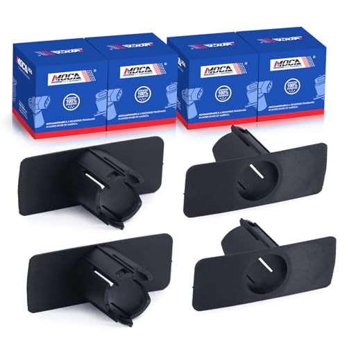 MOCA 4X Parking Sensor Retainer Bracket fits For BMW 2006-2007 550i E60, 2002-2002 745i E65, 2002-2002 745Li E65, 2006-2007 M5 E65, 2004-2006 X3 E83, 2000-2006 X5 E53