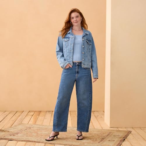 Levi Strauss Signature Gold Women's Heritage Barrel Jeans (Available in Plus), (New) Verona Vintage, 26 Plus - image 3