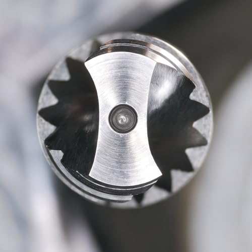 WEXWE Tools M4 x 0.7 Spiral Flute Thread Tap, Metric Machine Threading Tap High Speed Steel Cobalt(HSSCo), Bright for Aluninum Cuttinh,Round Shank with Square End, H2 Tolerance, 1pcs by WEXWE - Used condition - Image 4