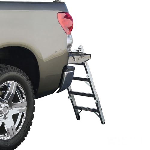 Westin 10-3000 Truck-Pal Tailgate Ladder,Silver thumb #13