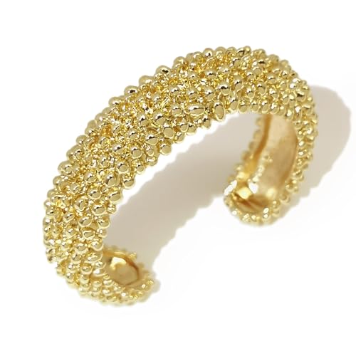 Chunky Cuff Bracelets for Women Wide Open Bangle Bracelet Wrist Cuff Bracelets Statement Fashion Jewelry