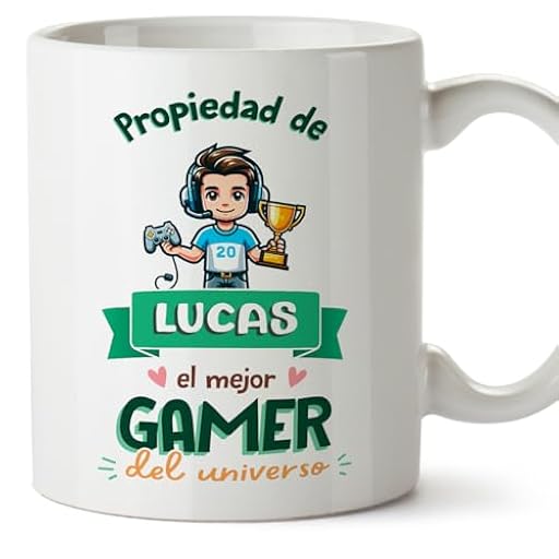 MUGFFINS Tazas Personalizadas para GAMER hombre - En Español - Propiedad de - 11 oz / 330 ml - Regalo Personalizable original y divertido | Ya disponible en tu tienda friki favorita! En mundofriki.es! MUGFFINS Tazas Personalizadas para GAMER hombre - En Español - Propiedad de - 11 oz / 330 ml - Regalo Personalizable original y divertido | Ya disponible en tu tienda friki favorita! En mundofriki.es!