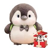 Légèreté et Transport : Cette peluche pingouin se distingue par sa construction légère et ses dimensions portables, permettant une intégration aisée dans les tâches quotidiennes et les plans de voyage. Elle crée des moments de bonheur à la maison, en déplacement ou ailleurs, grâce à sa facilité de transport et son design compact. La portabilité exceptionnelle en fait un accessoire idéal pour les sorties régulières ou les vacances, offrant une compagnie fiable et agréable sans encombre.