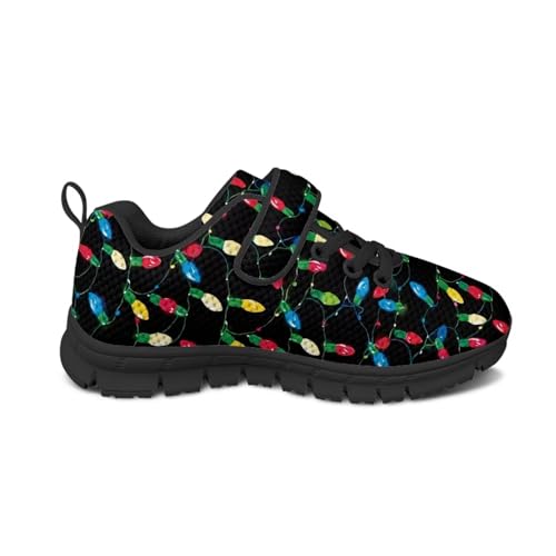 Kids Shoes Rainbow Flame Print Boys Girls Walking Sneakers Non-Slip Lightweight Breathable Sports Running Tennis Shoes Non-Lace-Up Sneaker2
