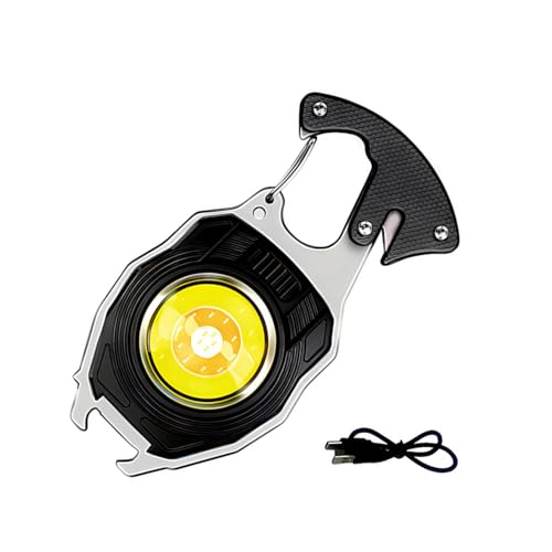 XUZHID Keychains Lights?Portables USB Keychains Light Rechargeable Small Light Compacts Pocket Light for Outdoor Activity