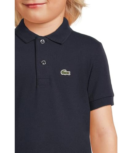 Image of Lacoste, Boys, Petit Pique Polo (Toddler), Marine, 3 Toddler
