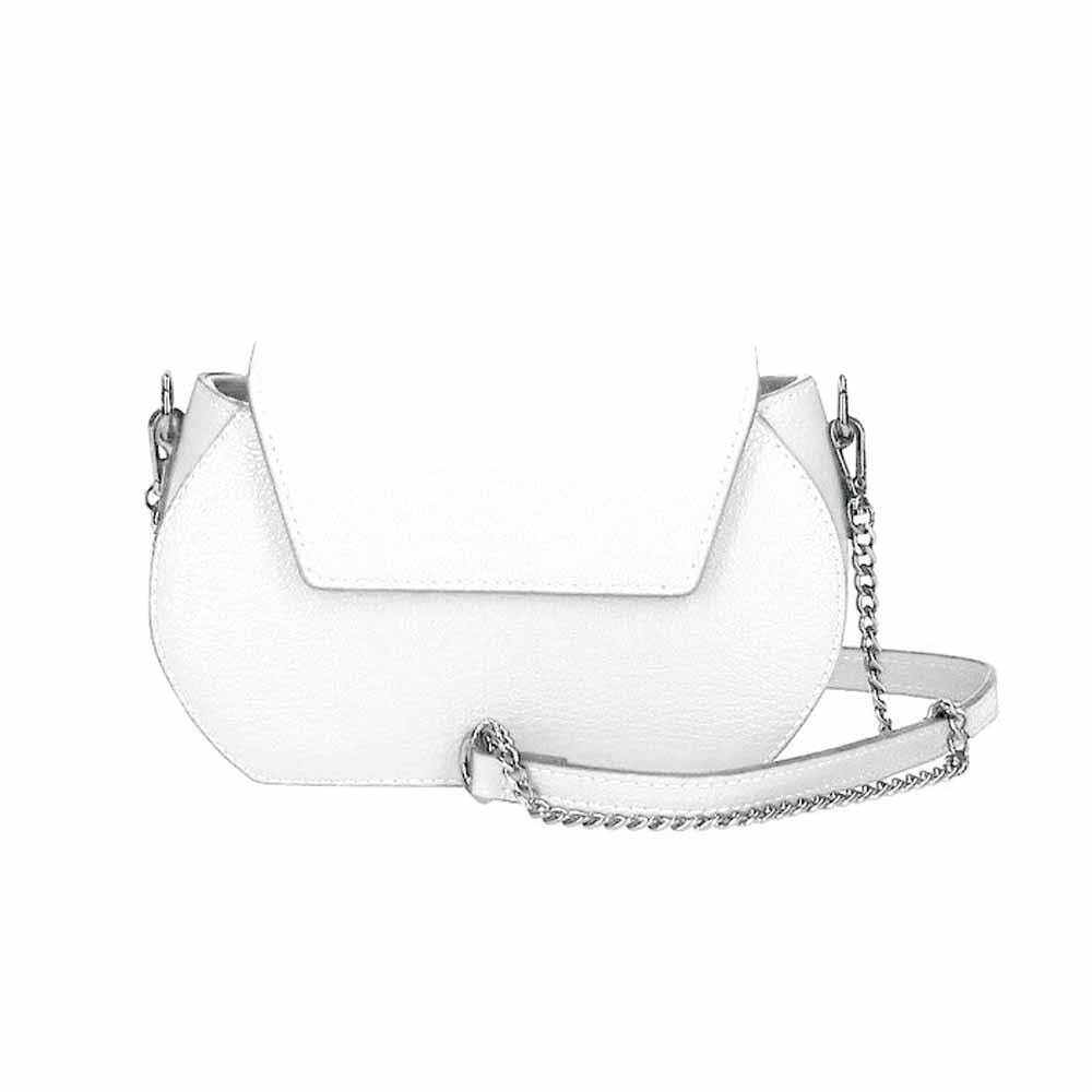 OBC Made in Italy Damen Leder Tasche Kroko Prägung oder Glattleder Umhängetasche Clutch Wildleder Handtasche Ledertasche Schultertasche