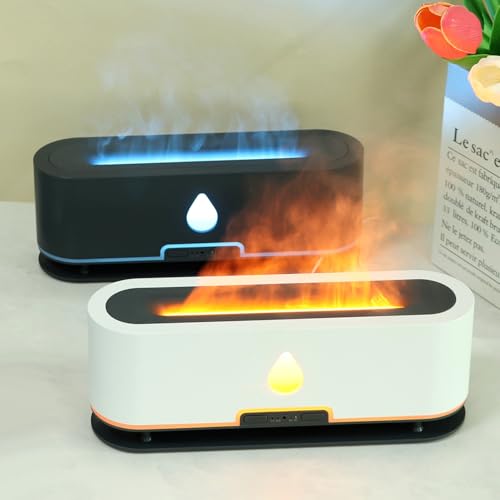 Difusor de Aceite Esencial Flame 200ml con Luz y Control miniatura 4