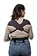 Boba Pre-Wrapped Baby Wrap Carrier with Buckle, Easy Adjust Soft Infant Baby Carrier Hybrid for Boy or Girls, Baby Sling for Newborn up to 35lb (Charcoal)