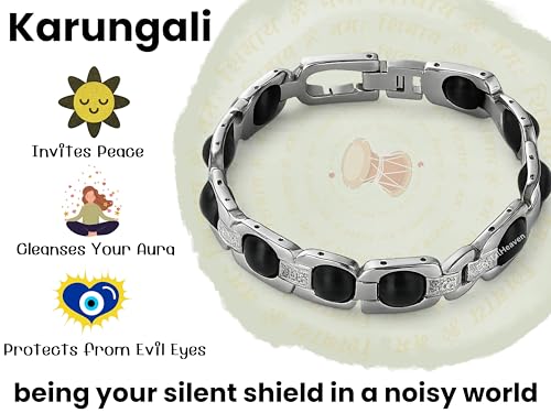 Image of Crystal Heaven Certified Karungali Bracelet, 8mm Original Lab Certified