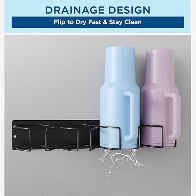 Stanley Cup Holder Magnetic - Tumblers Organizer Stanley Cup Accessories for Refrigerator, Water Bottle Organizer for Stanley 40 30 oz with Handle