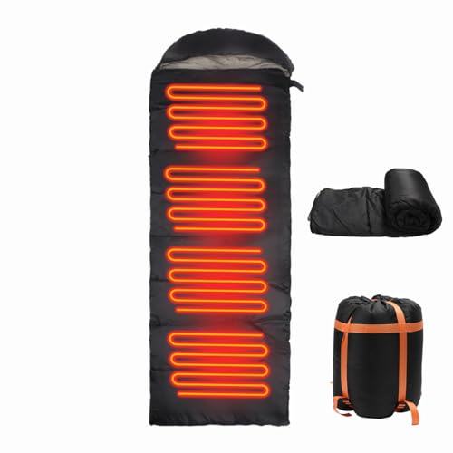Heated Sleeping Bag for Cold Weather
