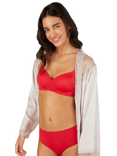 Image of Triumph International Women's Cotton Wire Free Modern Full-Coverage Bra (20I319)