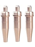 1-1-101 Acetylene Cutting Tips Compatible with Victor Style Heavy Duty Torch,Pack of 3