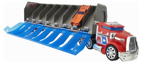 hot wheels power drop transporter