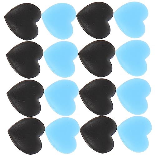 DEARMAMY Ergonomic Eyeglass Ear Hooks 20 Pair Silicone Retainers for Sliding Glasses Prevention