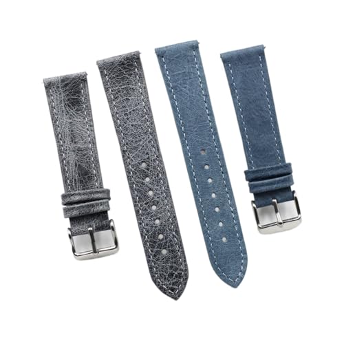 Correa de reloj de cuero resistente SiChouwz con hebilla de acero reforzada 3