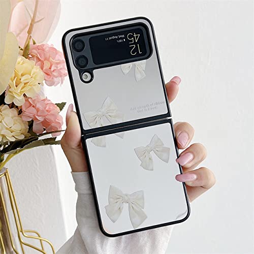 Miroir rigide antichoc pour Samsung Galaxy Z Flip 4, évitez la casse du téléphone avec style