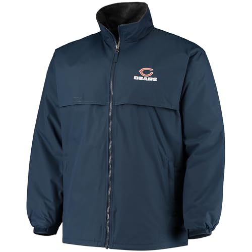 Image of dunbrooke Men's Royal Indianapolis Colts Triumph Fleece Full-Zip Jacket