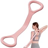 Design Della Figura 8: Yoga elastico pilates crea una struttura aerodinamica a forma di 8, si adatta perfettamente alla curvatura del palmo e alla curva del corpo, riduce l'attrito dell'esercizio, distribuisce uniformemente le particelle di massaggio in silicone sulla superficie e realizza l'effetto antiscivolo e il massaggio del palmo contemporaneamente quando lo tieni premuto, in modo da poterti sentire a tuo agio durante l'esercizio a lungo termine e dire addio all'affaticamento della mano