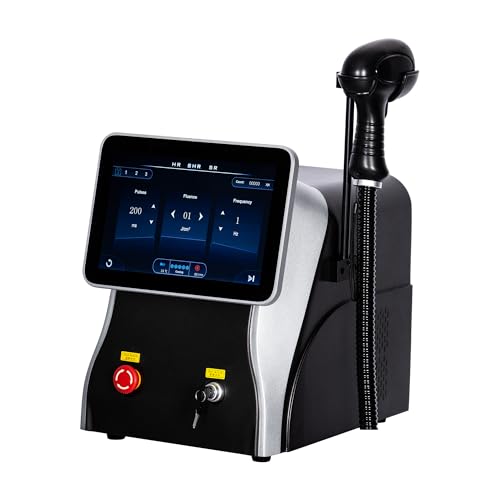 Depilator Laserowy 3500W - Przenośne Urządzenie 3-falowe 755/808/1064nm z Chłodzeniem Sapphire Ice do Bezbolesnej i Trwałej Depilacji Domowej