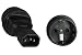 Produktbild USV Adapter: Schutzkontaktbuchse auf Kaltgerätestecker. Stromadapter. Schutzkontaktadapter. C14