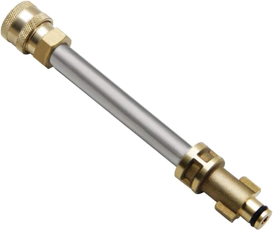 Pressure Washer Adapter To 1/4'' Quick Connector For Husky Greenworks Washer Spray Nozzle Replacement Quick Connect