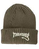 [スラッシャー] ニットキャップ Tail LOGO・ダメージ加工 [ 25TH-N51 / CAP ] 帽子 KHK FR
