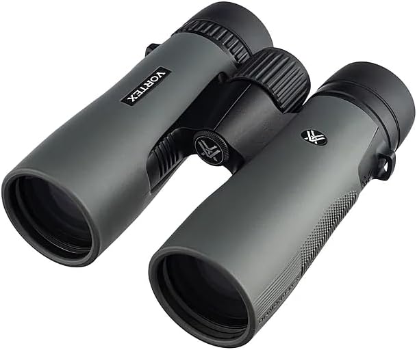 Vortex Diamondback HD 10x42mm Roof Prism Binoculars, Wolf Gray, DB-215-OP