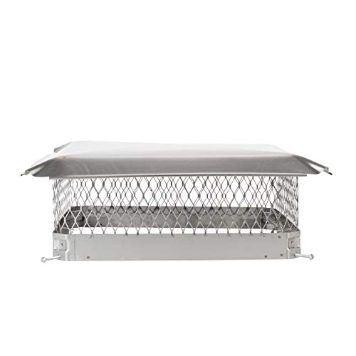 Perno de acero inoxidable King SS2020U extractor individual conducto 3