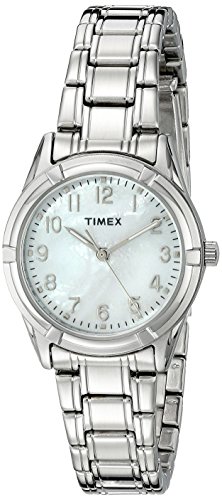 Timex Women's TW2P76000 Easton Avenue Silver-Tone Stainless Steel Bracelet Watch