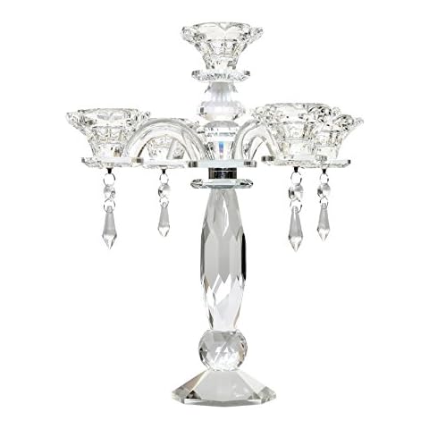 Amlong Crystal 5-Arm Candelabra Cover