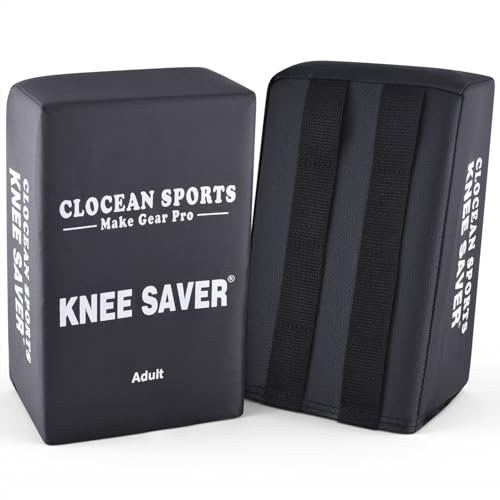 Soft Cushioned Catcher Knee Support, Multi Sided Design Catcher Knee Pads, Baseball Softball Catcher Sitting Pad Behind the Knee, Catcher's Gear Knee Wedge to Relieve Stress for Adult