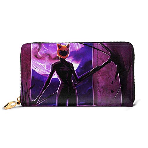 Preisvergleich Produktbild BFDX Geldbörsen Durarara (3) Geldbörse Geldbörse RFID-Reißverschluss Leder Clutch Frauen Wristlet Geldbörsen Tasche Telefon Kreditkarteninhaber Organizer Blocking Original Clutch
