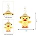 PLwelth Plush Duck Keychain for Women Girls Cute Yellow Duck Keyring Kawaii Keychain for Car Keys Backpack Wallet Bags Funny Duck Charm Accessories Personalized Gifts for Her Birthday Christmas