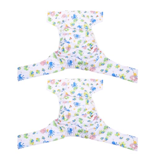 Beatifufu Reusable Adult Diapers Overnight Diapers Snap Closure Comfortable Breathable Incontinence Pants