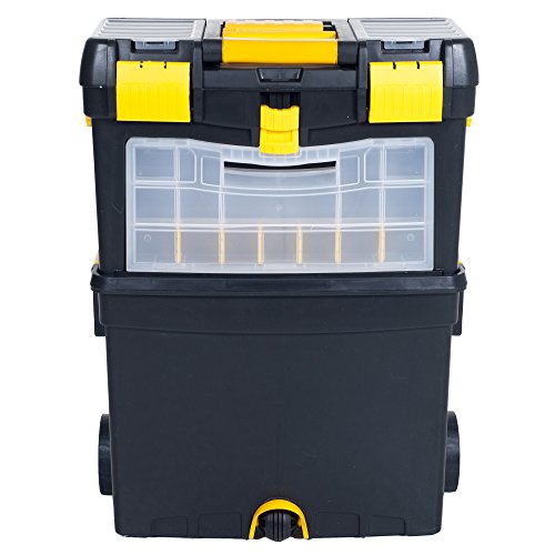 Stalwart Portable Tool Box With Wheels, Multipurpose #TOP4
