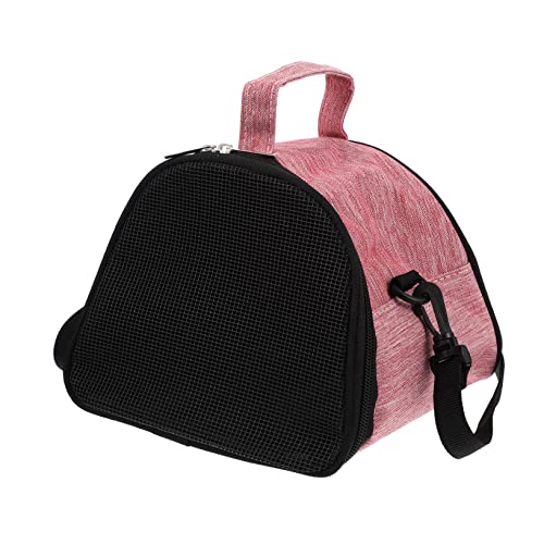BCOATH Pet Carrier Backpack Travel for Small Animals Sling Bag for Hamster Gerbil Guinea Pig