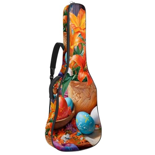 Sac guitare acoustique original multicolore : le cadeau idéal