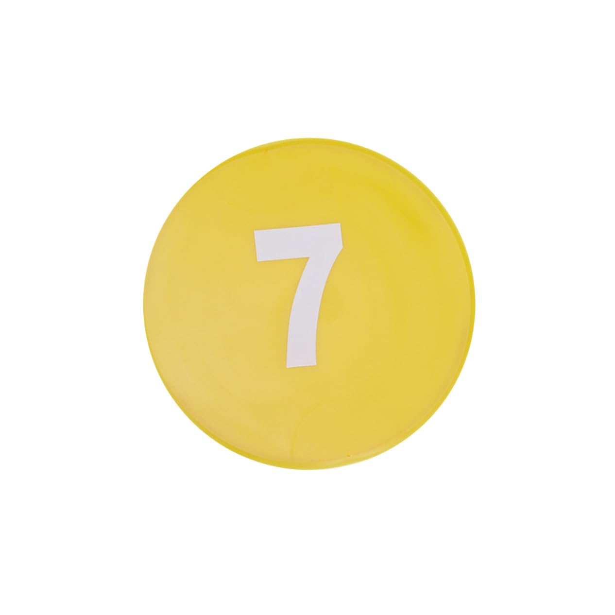 Healeved Marqueurs Plats Numérotés 11 Pièces Polyvinyle 23 Cm Différentes Couleurs Disques d'Entraînement pour -Ball Hockey