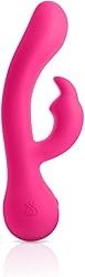 JimmyJane Vibrador Doble Ruby Rabbit - 1 Unidad