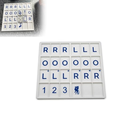 Tablero de práctica Mahjong para un jugador 6.8x6.3 pulg