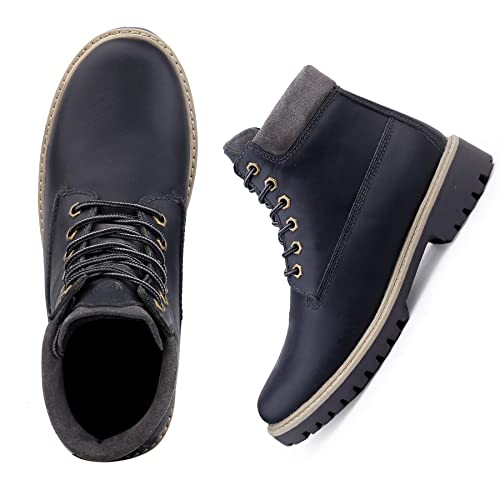 Image of Bacca Bucci Men Leather Hiking Boot