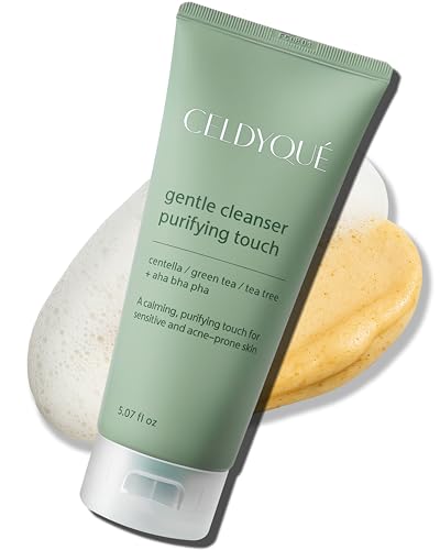CELDYQUE Gentle Cleanser Purifying Touch &ndash; Centella, Tea Tree & Green Tea | AHA BHA PHA...