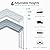 ADVANCE OUTDOOR 12x20 ft Canopy Garage Heavy Duty Carport Car Boat Shelter Party Tent, Adjustable Peak Height from 9.5ft to 11ft, Grey