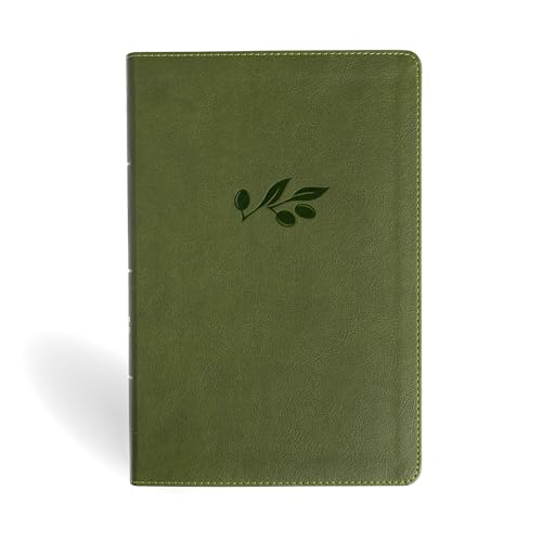 Nasb Personal Size Giant Print Bible, Olive Leathertouch
