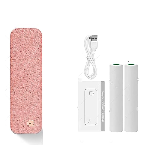 Image of Thermal Transfer Printer Wirless Photo Printer(Pink add 2Rolls)