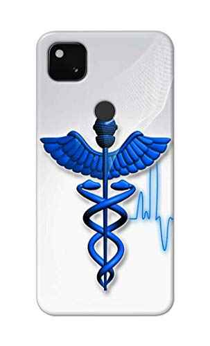 Image of Printed Hard Back Cover Case for Google Pixel 4A 4G Back Cover (Medical Doctor) -1803